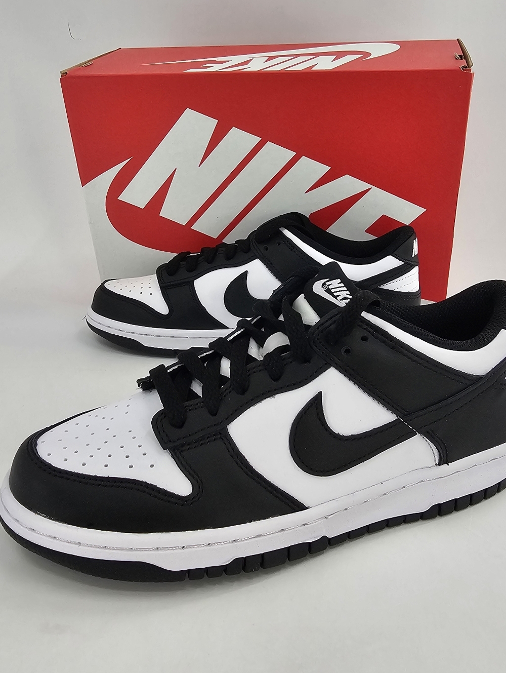 Nike Dunk Low GS Panda Unisex Kids Shoes